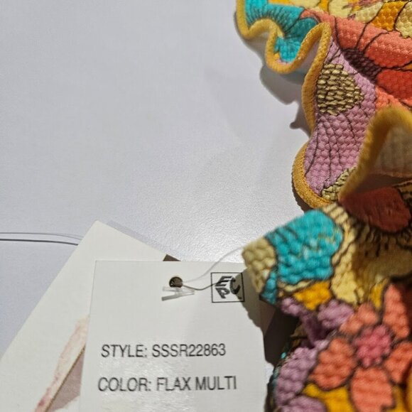 Jessica Simpson Floral Rendevous Ruffled-Neck Swimsuit - Picture 10 of 13